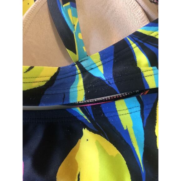 Tabitha Brown for Target Lemon Print Tie-Front Bikini Top (size s)And Bottom (M) - Picture 3 of 4